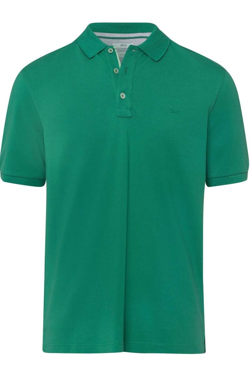 Brax Casual Modern Fit Polo shirt Korte mouw groen