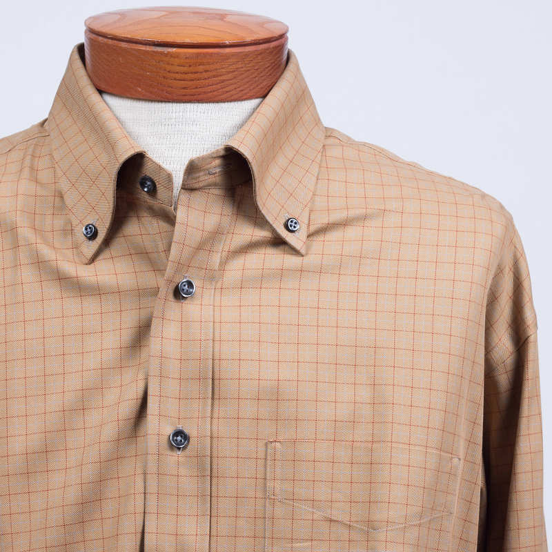 FREDPERRY Shirt met lange mouwen geruite print casual uitstraling Mode Zakelijke overhemden Shirts met lange mouwen 